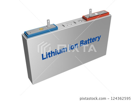 EV 汽車電池、EV 驅動電池、鋰離子電池、電池(3DCG 影像) EV 汽車電池、EV 驅動電池、鋰離子電池、電池(3DCG 影像) 124362595