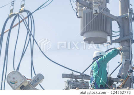 電力線路工程 配電施工 電力線路工程 配電施工 124362773