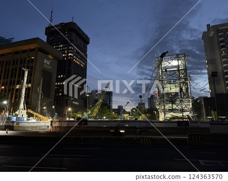 海外施工現場 124363570