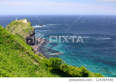View from Cape Kamui Observatory, Shakotan Town, Hokkaido [May] 124364590