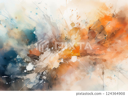 Fantastic watercolor texture background 2 124364908
