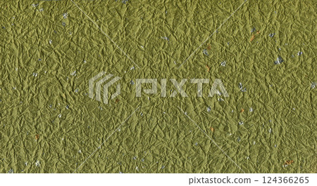 Gold leaf on Japanese paper, green Gold leaf on Japanese paper, green 124366265