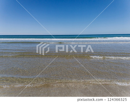 Coast of the Adriatic Sea in Rimini Coast of the Adriatic Sea in Rimini 124366325