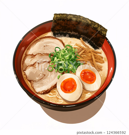pork bone ramen 124366592
