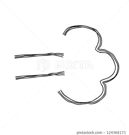 Boost hand drawn icon Monochrome vector illustration with multiple overlapping lines Boost hand drawn icon Monochrome vector illustration with multiple overlapping lines 124368171