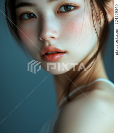 美麗的女人肖像 美麗的女人肖像 124369340