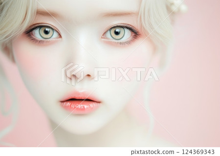 美麗的女人肖像 美麗的女人肖像 124369343