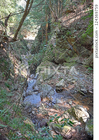 Ogose Town, upstream of Tengu Falls of Kuroyama Sandaki 124369759