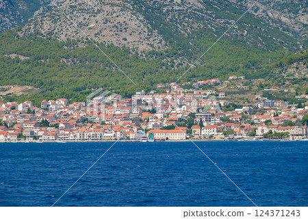 Town of Bol on the island of Brac in the Split-Dalmatia County of Croatia 124371243