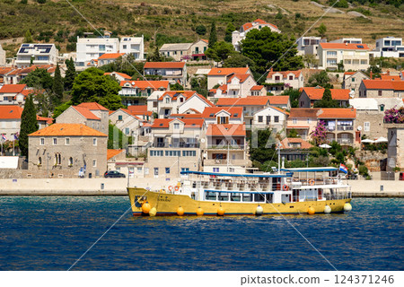 Town of Bol on the island of Brac in the Split-Dalmatia County of Croatia Town of Bol on the island of Brac in the Split-Dalmatia County of Croatia 124371246