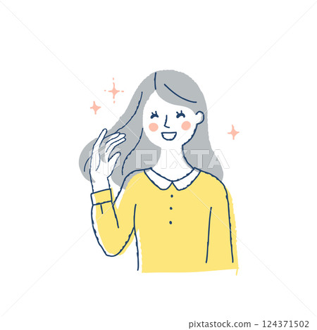 美髮女士 124371502