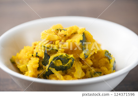 南瓜沙拉 124371596