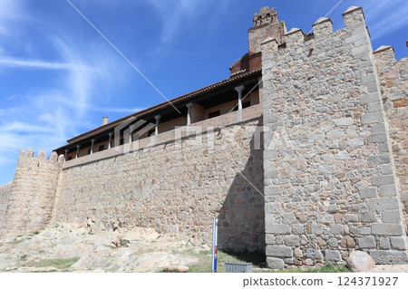 The fortified city of Avila Old Town, Spain The fortified city of Avila Old Town, Spain 124371927