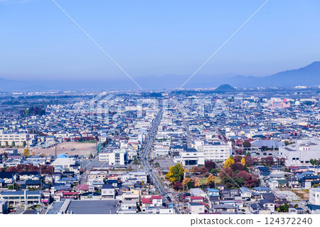 A view of Tendo, the town of shogi 124372240