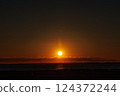 Sinking sun 124372244