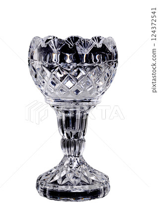 Crystal Glass Isolated Crystal Glass Isolated 124372541