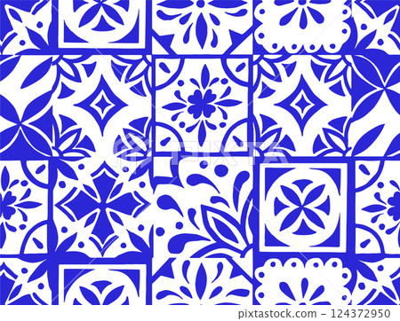 tile, vector, pattern 124372950
