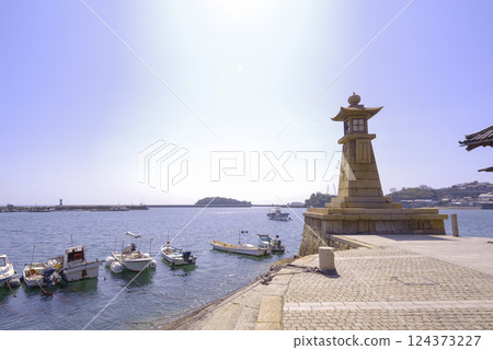 廣島縣福山市鞆之浦通宵點燈 124373227