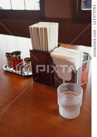 Restaurant table Restaurant table 124373765