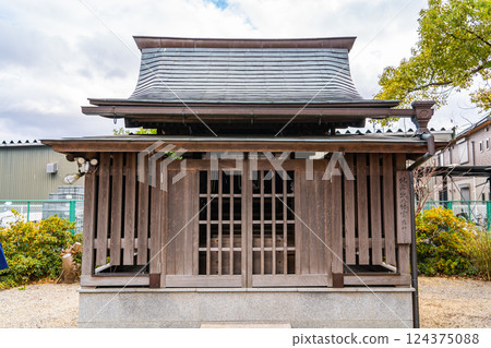 Kitamuki Mushi Hachimangu Shrine (God of Insects) - God of insects that cause night crying and colic, located in Yokooji Tennogo, Fushimi Ward, Kyoto, Tanaka Shrine, grounds Kitamuki Mushi Hachimangu Shrine (God of Insects) - God of insects that cause night crying and colic, located in Yokooji Tennogo, Fushimi Ward, Kyoto, Tanaka Shrine, grounds 124375088