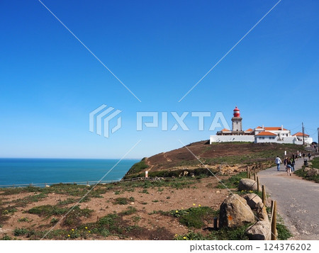 Cabo da Roca on a sunny day Cabo da Roca on a sunny day 124376202