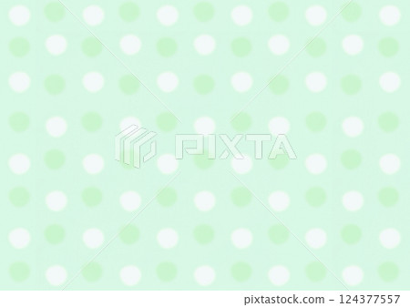 Simple and natural green dot background 124377557