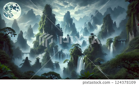 隱士居住的山 124378109