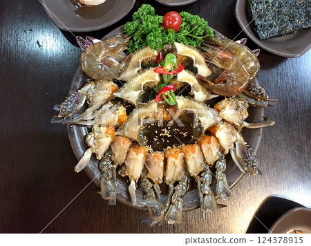 韓料理 |醬油香料 韓料理 |醬油香料 124378915