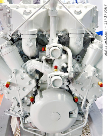 Gas engine for power plant 124379567