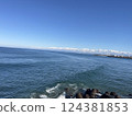 The Tateyama mountain range floating above the sea 124381853