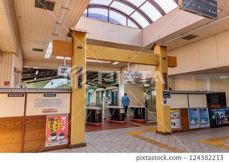 Shizuoka Prefecture, Shimoda City, Izukyu Shimoda Station 124382213