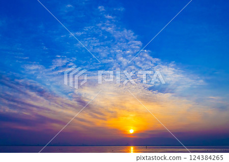 Asahi of Lake Biwa Asahi of Lake Biwa 124384265