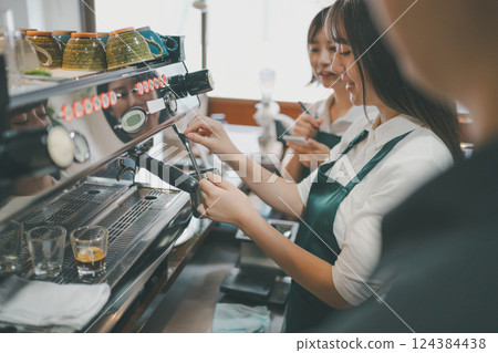 female, lady, woman 124384438