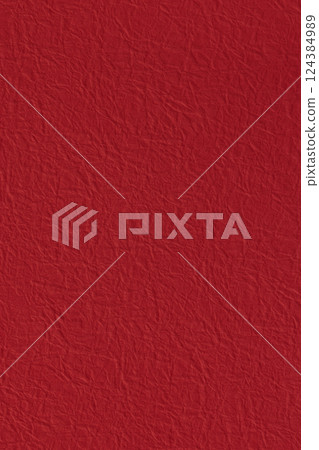 Wrinkled red Japanese paper background texture Wrinkled red Japanese paper background texture 124384989