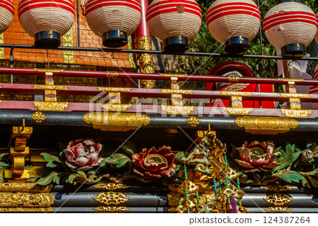 春季高山祭:花車遊行,飛驒高山,四月 春季高山祭:花車遊行,飛驒高山,四月 124387264
