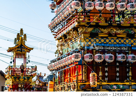 Spring Takayama Festival: Float parade and procession, Hida Takayama, April 124387331