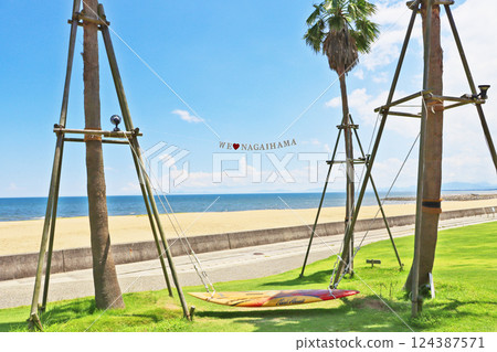 福岡縣行橋市長井濱海灘,可享受海上運動 福岡縣行橋市長井濱海灘,可享受海上運動 124387571