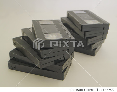 VHS videotape 124387790