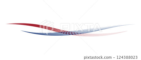 用於強調的曲線插圖 用於強調的曲線插圖 124388023