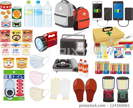 Disaster prevention goods set No name 124388061