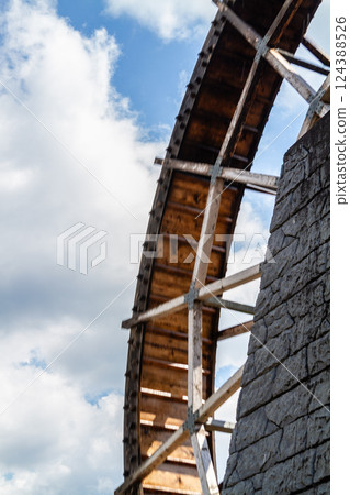 Hida Takayama, Shogawa Five-wheeled Waterwheel, Summer, July 124388526