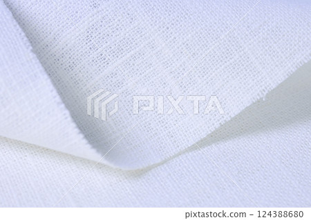 white hemp viscose natural fabric cloth, sackcloth rough texture of textile fashion white hemp viscose natural fabric cloth, sackcloth rough texture of textile fashion 124388680