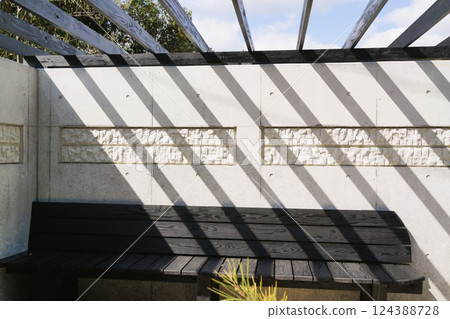 Exterior construction, exterior, gardening, garden stones, materials, background Exterior construction, exterior, gardening, garden stones, materials, background 124388728