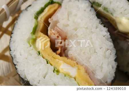 飯糰的橫切面 飯糰的橫切面 124389010