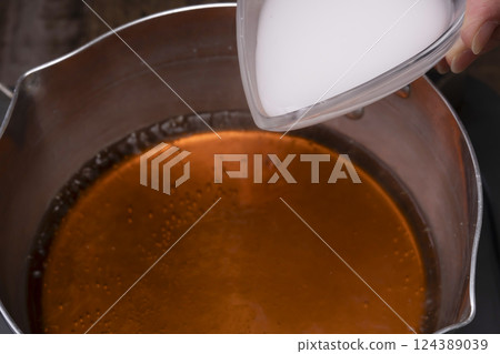 Cooking process of Tenshinhan Cooking process of Tenshinhan 124389039