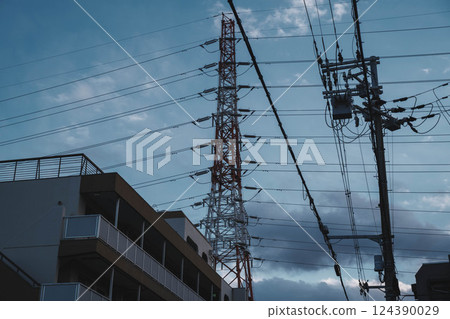 [住之江] 大型輸電塔 124390029