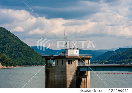 飛鎢高山莊川美幌水壩 夏日 7月 124390083