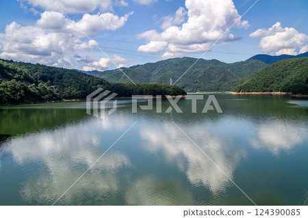 飛鎢高山莊川美幌水壩 夏日 7月 124390085
