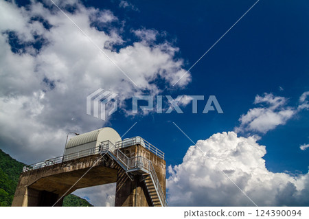 Hida Takayama Shogawa Miboro Dam Summer July 124390094