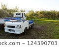 Apple Farm Truck 124390703